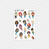Coffee Princesses Stickers