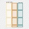 Colors of the Wind Weekly Planner Stickers Collection