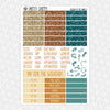 Colors of the Wind Weekly Planner Stickers Collection