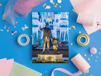 Partners Christmas Lights Digital Photo Download