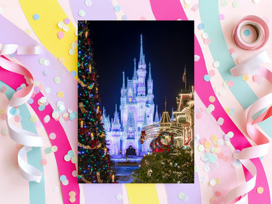 Christmas Castle Digital Photo Download