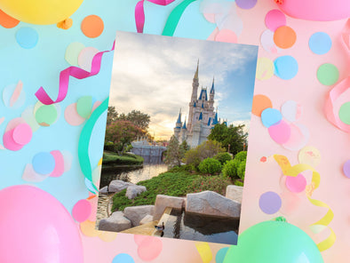 Golden Hour Castle Digital Photo Download