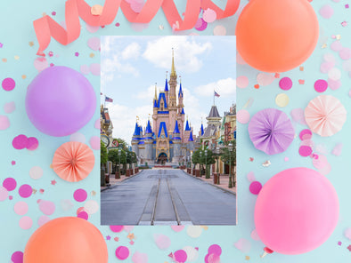 Empty Main Street Digital Photo Download