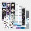 Corpse Wedding Printable Planner Stickers PNG Digital Download Weekly Vertical Kit