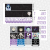 Corpse Wedding Printable Planner Stickers PNG Digital Download Monthly Kit
