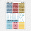 Cruise Babies Weekly Planner Stickers Collection