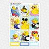Cruise Ducks Weekly Planner Stickers Collection