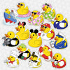 Cruise Ducks Easy Peel Premium Vinyl Die Cut Sticker