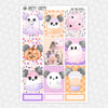 Cute & Spooky Weekly Planner Stickers Collection