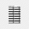 Date Covers Planner Stickers - Rainbow