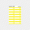 Date Covers Planner Stickers - Rainbow