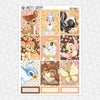 Deer Prince Weekly Planner Stickers Collection