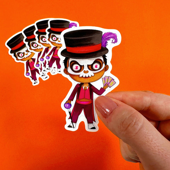 Doctor Villain Sticker Easy Peel Premium Vinyl Die Cut Sticker