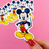 Fab 5 Mouse Easy Peel Premium Vinyl Die Cut Sticker