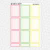 Easter Princesses Weekly Planner Stickers Collection