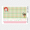 Easter Princesses Monthly Kit for EC Planner | Monthly Planner Stickers