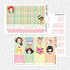 Easter Princesses Printable Planner Stickers PNG Digital Download Monthly Kit