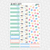 Eggciting Easter Weekly Planner Stickers Collection