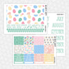 Egg-citing Easter Printable Planner Stickers PNG Digital Download Monthly Kit