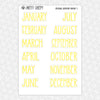 Emotional Adventure Monthly Kit for EC Planner | Monthly Planner Stickers