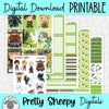 Epic Dragons Printable Planner Stickers PNG Digital Download Weekly Vertical Kit
