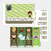 Epic Dragons Printable Planner Stickers PNG Digital Download Monthly Kit