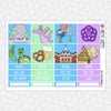 Epic Epcot Monthly Kit for EC Planner | Monthly Planner Stickers