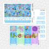 Epic Epcot Printable Planner Stickers PNG Digital Download Monthly Kit