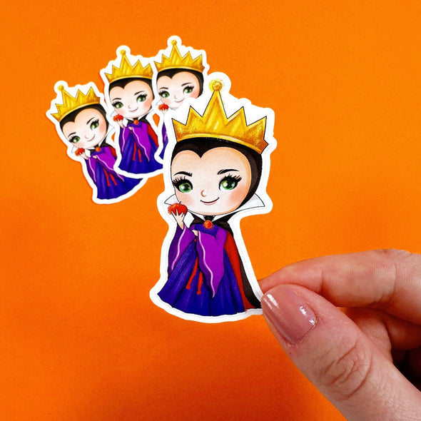 Queen Villain Sticker Easy Peel Premium Vinyl Die Cut Sticker