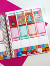 Happy New Year Weekly Planner Stickers Collection