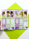 Frog Princess Weekly Planner Stickers Collection