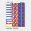 Fair Park Princess Weekly Planner Stickers Collection