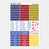 Fair Park Princess Weekly Planner Stickers Collection