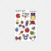 Fair Park Princess Weekly Planner Stickers Collection