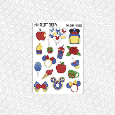 Fair Park Princess Stickers