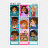 Family Madrigal Planner Stickers Collection