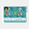 Family Madrigal Monthly Kit for EC Planner | Monthly Planner Stickers