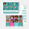 Family Madrigal Printable Planner Stickers PNG Digital Download Monthly Kit