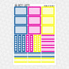 Festival of the Arts Weekly Planner Stickers Collection