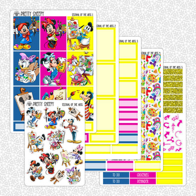 Festival of the Arts Weekly Planner Stickers Collection