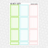 Flower & Garden  Weekly Planner Stickers Collection