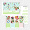 Flower & Garden Printable Planner Stickers PNG Digital Download Monthly Kit