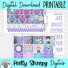 Foolish Mortals Printable Planner Stickers PNG Digital Download Monthly Kit