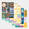 French Quarter Printable Planner Stickers PNG Digital Download Weekly Vertical Kit