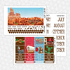 Frontierland Printable Planner Stickers PNG Digital Download Monthly Kit