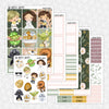 Galactic Easter Printable Planner Stickers PNG Digital Download Weekly Vertical Kit