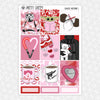 Galactic Valentine Weekly Planner Stickers Collection