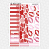 Galactic Valentine Weekly Planner Stickers Collection