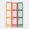 Gingerbread Clubhouse Planner Stickers Collection