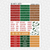 Gingerbread Clubhouse Planner Stickers Collection